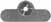 Sideplate
for a
Tennessee longrifle,
iron
